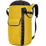 PAMLIAPY Arborist Rope Bag, 35L Tree Climbing Rope Bag, Arborist Equipment Bucket Backpack, Arborist Gear Carrier Bag with Side Pockets, Tough Rock Climbing Backpack, Rock and Tree Climbing Gear