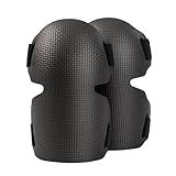 SUJAYU 2 Pack Gardening Knee Pads for Women, Soft Foam Knee Pads for Men Construction, Work Knee Pad for Women Men, Rodilleras Para Roofing Rodilleras Para Trabajo (Black)