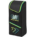 Gunn & Moore GM Cricket Duffel Bag | Select Duffle | Bat Pocket | Padded Shoulder Straps | Volume - 55 litres | Tough 600 Denier Polyester | Aion Cyan & Fluro