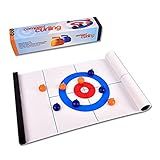 Tabletop Curling Game – Compact Curling Board Game, Tabletop Game for General Consumers (Ages 14+)