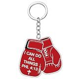 Boxing Gifts For Men Boxing Gloves Keychain Gift For Boxers Fighters