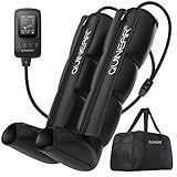 QUINEAR Air Compression Recovery System, Professional Sequential Device for Massage Therapy, Foot and Leg Recovery Boots to Improve Circulation for Athletes, FSA-HSA Eligible (Medium)