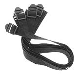 DOITOOL 5pcs Walking Pole Band Walking Stick Wristband Ski Carrier Straps Hiking Stick Lanyard Trekking Elastic Rope Backpack Hiking Pole Ropes Adjustable Band Travel