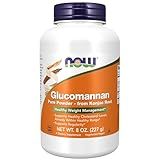 NOW Foods Supplements, Glucomannan (Amorphophallus konjac) Pure Powder, Supports Regularity*, Healthy Weight Management*, 8 Ounce (Pack of 1)