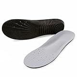 Shoe Insoles, Memory Foam Insoles, Providing Excellent Shock Absorption and Cushioning for Feet Relief, Comfortable Insoles for Men and Women for Everyday Use, L（US M: 9.5-12.5/W: 10.5-13.5）