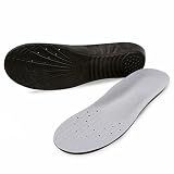 Shoe Insoles, Memory Foam Insoles, Providing Excellent Shock Absorption and Cushioning for Feet Relief, Comfortable Insoles for Men and Women for Everyday Use, L（US M: 9.5-12.5/W: 10.5-13.5）
