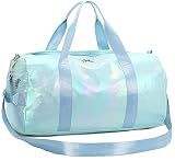 Dance Bag, Gym Bag for Girls, Kids Duffle Bag with Shoe & Wet Compartments
