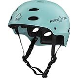 Pro-Tec Ace Water Wakeboarding Helmet, Ideal for Wakeboarding, Kayaking, Whitewater Rafting or Kite Surfing, – Small – Electric Matte