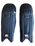 SS Cricket Superlite Premium Batting Leg Guards - Men's Size, Navy Blue