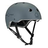 Pro-Tec - Classic Certified Skate Helmet, Gray, L