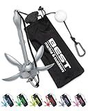 Best Marine and Outdoors Kayak Anchor, 3.5 Pound Anchor System Kit for Kayaks, Canoes, SUP Paddle Boards & Jet Skis, Fishing, Boating & Kayaking Accessories (Silver)