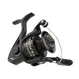 PENN Wrath II Saltwater Spinning Fishing Reel, Size 4000, Right/Left Handle Position, Corrosion-Resistant Graphite Body, Machined Anodized Aluminum Spool