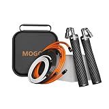 Mogold Weighted Jump Rope Set，Professional Heavy Duty Skipping Rope
