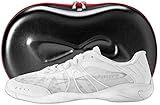 Nfinity Vengeance White Cheer Shoes for Women – High-Performance Indoor Gym Sneakers for Cheerleading, Dance, and Sports Training – Lightweight and Durable for Competition