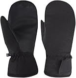 INOGIH Winter Outdoor Waterproof-Windproof Ski-Gloves for Women/Men - Non-Slip Warm Thick Lining Snow Mittens