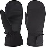 INOGIH Winter Outdoor Waterproof-Windproof Ski-Gloves for Women/Men - Non-Slip Warm Thick Lining Snow Mittens