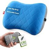 Hikenture Camping Pillow with Removable Cover, Ultralight Inflatable Pillow