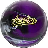 MOTIV Aspire - Purple/Silver/Black Bowling Ball, Spare Ball, Straight Ball, Available in 8-15 Pounds (15, Pounds)