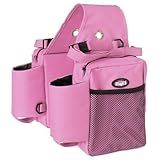 Tough1 Saddle Bag with Bottle Holders - Pink