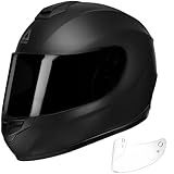 TRIANGLE Full Face Motorcycle Helmet DOT Approved Men Women, Street Bike
