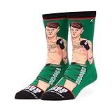 Odd Sox - Diego Lopes Crew Socks - UFC Fighter Novelty Apparel - Size Large - Comfy Cotton Blend - Fun Gift for MMA Fans