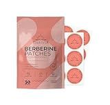 Thrivia Berberine Patches for Healthy Metabolic Wellness | Patches with L Glutamine, Chromium, Pomegranate and Cinnamon (30 Count)