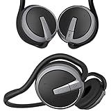 Soundbot SB221 HD Wireless Bluetooth 4.0 Sports-Active Headphones for 20Hrs Music Streaming & 25Hrs HandsFree Calling with Sweat Resistant Ergonomic Secure-Fit Design & Voice Command Support, Black