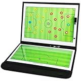 Soccer Coaching Board Soccer Coaches Clipboard Tactical Magnetic Board Kit with Dry Erase, Marker Pen and Zipper Bag (Football Board) (Soccer Coaching Board)