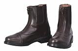 TuffRider Women's Starter Front Zip Paddock Boots, Mocha, 8