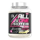 Forzagen All in One Protein for Her | Women’s Protein Powder with Multi Collagen Peptides | Hydrolyzed Collagen Supplement, Gut Health, Great for Pre & Post Workout | Vanilla, 30+ Servings