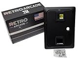 RetroArcade.us Arcade Game Single Entry Coin Door Blank, Coin mech's and Lock Sold Separately