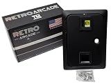 RetroArcade.us Arcade Game Single Entry Coin Door Blank, Coin mech's and Lock Sold Separately