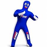 Unfilled Wrestling Dummy for Kids, Blue, 4ft / 48 Inches