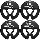 Yes4All 1.25Lb Dumbbell Fractional Weight Plates 2 Pieces/4 Pieces - Designed For Dumbbell Training, Micro Loading, And Body Workout