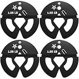 Yes4All 1.25Lb Dumbbell Fractional Weight Plates 2 Pieces/4 Pieces - Designed For Dumbbell Training, Micro Loading, And Body Workout