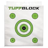 Delta McKenzie TuffBlock Foam Archery Target - 24x24x12 White Block Target for Youth & Beginner Bows Under 40lbs - Field Tip Practice Target for Low Poundage Archery