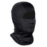 Achiou Ski Mask for Men Women, Balaclava Face Mask, Shiesty Mask UV Protector Lightweight for Motorcycle Snowboard Black