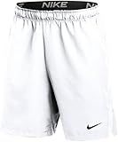Nike Mens Shorts Dri-Fit Flex Woven Shorts 7inch (US, Alpha, Large, Regular, Regular, White)