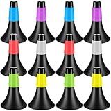 Tuanse 12 Pack Agility Training Sport Cones 9 Inch Flexible Marker Cones with 2 Carry Bags, Plastic Soccer Football Basketball Training Equipment for Indoor Outdoor Speed and Agility Drills