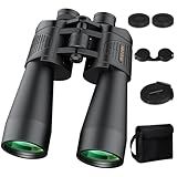 20x70 Binoculars for Adults High Powered - WOZEL HD Bird Binoculars with Clear Low Light Vision - Powerful Binocular for Bird Watching Hunting Travel Outdoor Hiking - Christmas Birthday Gifts for Men