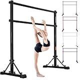 FC FUNCHEER Adjustable Ballet Barre,Portable Dance bar,Fitness Equipment for Dance & Balance Excercise,Super Sturdy for Balance Workout,Weight Limit 250 LBS