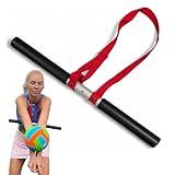 BOARDEE Bump-Pass Volleyball Training Equipment Kit for Proper Passing Technique – Foldable Sticks with Adjustable Fit and Foam-Padded Ends – Training Volleyball Gifts for Solo or Team Practice
