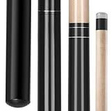 QGF Jump Break Stick Cue, Heavy Hitter Jump Break Cue, 3 Piece Pool Stick 23~25oz (Black)
