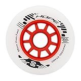 SKT HP Speed Inline Skate Wheels, 8 Pack 90mm 85A Replacement Roller Skate Wheels for Outdoor Speed Skating Skate