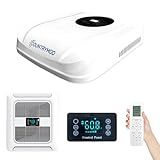 Countrymod 12V DC RV Air Conditioner 10000 BTU RV AC Unit Non-Ducted Rooftop RV Air Conditioners Portable Air Conditioner Quiet Cooling for RVs, Trailers, Fifth Wheel and Food Trucks