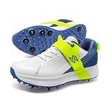 SOLM8 S60Pro Men's Cricket Shoes, Blue Lime