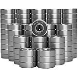 100 Pack 608-2RS Skateboard Bearing, Rolling Bearings, 8x22x7mm 608rs Bearing