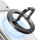 SUPERONE for MagSafe Phone Grip, Adjustable Magnetic Phone Ring Holder Removable Finger Phone Ring Kickstand Compatible with MagSafe Accessories Only for iPhone 17 & 16 & 15 & 14 & 13 & 12 Series
