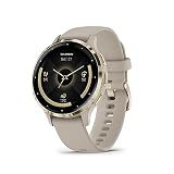 Garmin Venu® 3S, Premium Fitness Smartwatch, 41mm, French Gray | Body Battery™ Energy Monitoring, Sleep Coach, Built-In Sports Apps, Built-In Speaker & Mic, Workout Benefit & Recovery Time