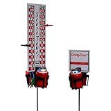 Backyard Scoreboards ScoreTower Combo Set - Scoreboard & Drinkholders for Horseshoes
